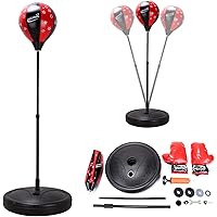 Trintion Punchingball Box Set Standboxsack Mit Boxhandschuhe Und Pumpe Für Fitness WOD Outdoor MMA Boxing Training…