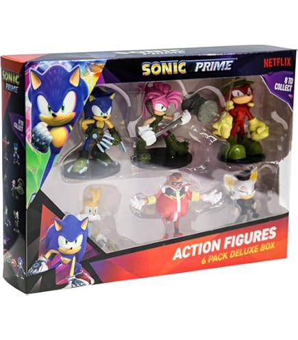 Sonic 3 The Hedgehog Colección De La Película Multipack 6 Figuras