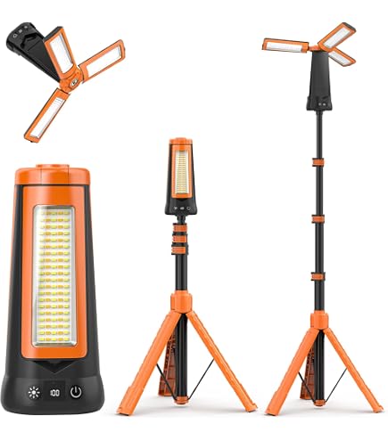 Torcia LED da ispezione Scangrip MINI SLIM pieghevole, 200 lumen