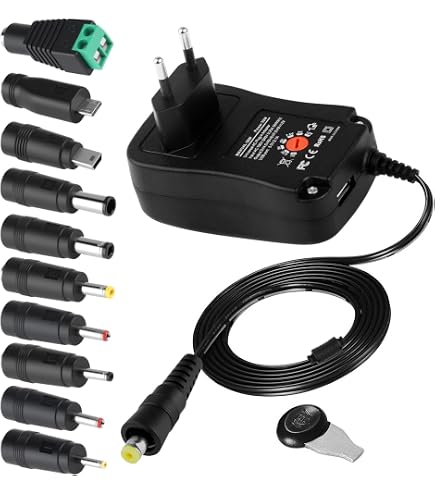 TOP CHARGEUR ® Adattatore Caricatore Caricabatteria Alimentatore 5V per Sostituzione Ktec KSAS0150500300HE