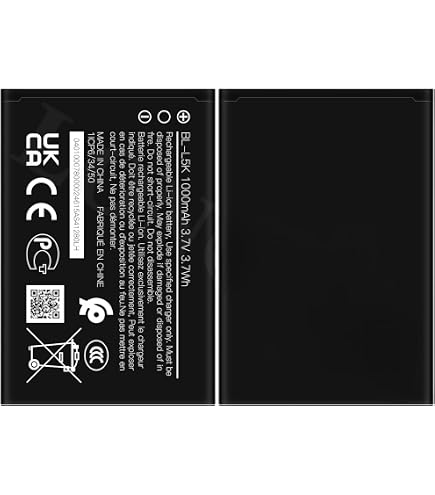 Batterie Nokia BL-L5H – 1450 MAh – Pour Nokia 105 4G, 110 4G, 125, 150 – Neuve