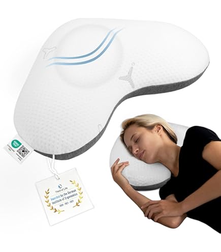 TEMPUR Sonata Pillow S (61 x 40 x 9.5 cm), Ergonomic Memory Foam