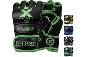 XN8 SPORTS XN8 MMA Gloves Grappling Sparring Training Martial Arts For Cage Fighting, Muay Thai, Kickboxing Combat Sports and Punching bag Mitts