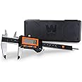 WEN 10764 Electronic 6.1" Stainless Steel Water-Resistant Digital Caliper with Lcd Readout & Storage Case, IP54 Rated