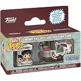 Funko Bitty Pop! Rides: One Piece - Thousand Sunny with Luffy | Official Merchandise - Collectible Toy - Birthday Gift Idea f