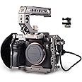 Tilta Full Camera Cage Compatible with Sony A7/A9/A7 II/A7 III/A7S/A7S II/A7R/A7R II/a7R III Video Filmmaking Kit,with Camera Cage Top Handle,Quick Release Plate,Hand Strap TA-T17-A-G