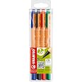 STABILO GREENpoint Filzschreiber – 0,8 Mm Strichstärke, Schwarz, Mit Clip