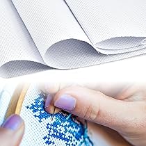 JJOnlineStore - 110x100cm Grande Toile Aida Point De Croix | Tissu