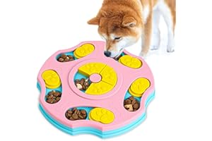 Blanlody Puzzle dla psów, interaktywne zabawki dla psów, zabawki dla psów na nudę dla psa, zabawka dla psa piszcząca z zabawkami dla szczeniąt