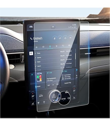 BROTECT Matt-Schutzfolie Für Ford Mustang Mach-E Sync 4 Display (15,5 Zoll) – Entspiegelt & Kratzfest