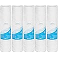 Lafiucy 10 Micron 10" x 2.5" String Wound Sediment Water Filter Cartridge,5 Pack,Whole House Sediment Filtration, Universal Replacement for Most 10 inch RO Unit