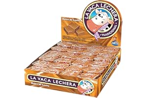 Milchkaramellbonbons aus Argentinien, Pack 576g mit 48 Einheiten - Dulce de Leche La Vaca Lechera ARCOR, 576g