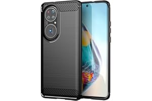 TingYR Funda para Huawei P50 Pro, Resistente a los Arañazos, Fina de Silicona, Funda Interior de TPU Suave, Fundas para Huawei P50 Pro Smartphone.(Negro)