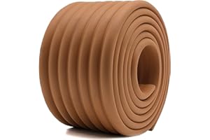 M2cbridge Multifunctional Edge and Corner Guard Coverage Baby Safety Bumper DIY 2m (Coffee)