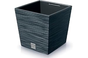 PROSPERPLAST Pot de fleurs avec reserve d´eau 14 L anthracite - FURU