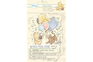 EK Success Disney Cardstock Die-Cuts 66/Pkg-Classic Pooh - Firsts