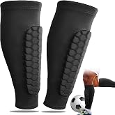 jatimdotin 1 Paire de protège-Tibias de Football, Ski Shin Guards, Confortable et Résistant aux Chocs, Manchon de Protection