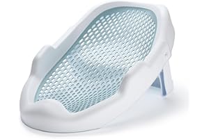 TRANQUILBEAUTY Tranquil Beauty Newborn Baby Bath with Soft Headrest Support - Bath Tub for Infant - Baby Essentials - Toddler Bath Seat - Baby Wishlist Items - Bathtub for New Born - Bath Accessories