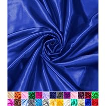 Satin-Stoff 152,4 Cm Breit, 5 Yards – Glänzend, Für Kleidung & Deko, 100 % Polyester