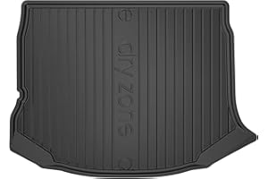 M MOTOS Tapis de Coffre Voiture pour Nissan Leaf II Depuis 2017 Améliorez Votre Confort de Voyage avec Le Tapis Noir antidérapant Auto DZ- Tapis Voiture Tous Temps pour Voiture, Protection Contre Les