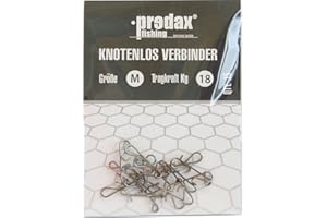 ‎PREDAX Predax Knotenlos Verbinder schwarz - 15 Knotenlosverbinder