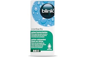 blink contacts gotas hidratantes/BAUSCH + LOMB / 10ml compatible con lentes de contacto