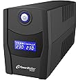 PowerWalker VI Series 600VA/360W Compact Battery backup solution with built-in AVR, HID Supported, Cold (DC) Start Function (LCD Screen)