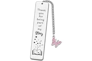 JMIMO Teacher Bookmark Gifts Thank You Gifts for Women Appreciation Bookmark for Teacher Coworker Colleague Boss Christmas Day Gift for Female Friend Book Lover Birthday Wedding Valentines Day Present