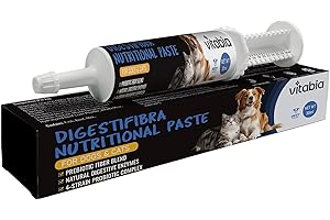 VITABIA Probiotic Paste for Dogs & Cats | Dog Diarrhoea Treatment & Anal Gland Support | Digestive Supplement with Prebiotic & Probiotic for Gut Health & Digestive Balance (30 ml)