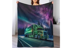 AAPZY LKW Decke Wohndecke Warm & Kuschelig Waschbar, Überwurf Ideal Für Draußen, Camping, Couch, Bett, Reisen – Superweiche Wolldecke （150×200cm）