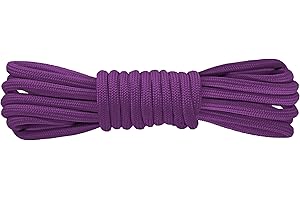 Kilter Premium Strong Round 4mm Shoelaces for Hiking, Outdoor Work, Steel Toe Cap, Walking Boots, Shoes & Fashion Trainers