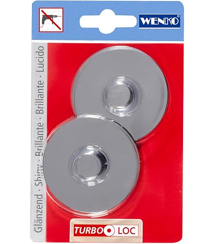 WENKO Ultra-Loc Wandhaken Valenza – Schwarz, Selbsthaftend (ohne Bohren), Für Handtücher & Kleidung, 8,5x2,5x6,2 Cm