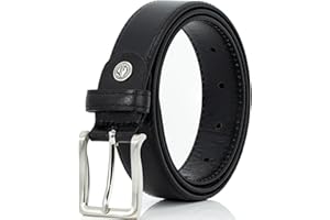 LINDENMANN Gürtel Herren Vollleder 30 mm schwarz