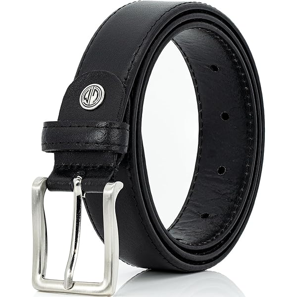 FRIEDRICH HOFFMANN Riem voor heren, zwart, leren riem voor heren, 100% leer, kostuumriem, zakelijke riem, jeans, 3,5 cm, Made in Germany, zwart, 90 cm Bundweite = 105 cm Gesamtlänge