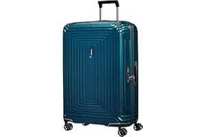 Samsonite Neopulse - Spinner L, Koffer, 75 cm, 94 L, Blau (Metallic Blue)