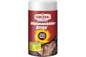 Celaflor Wühlmausköder Arrex, 250g, wirkt gegen Wühlmäuse, attraktiver Köder, für den Einsatz im Garten
