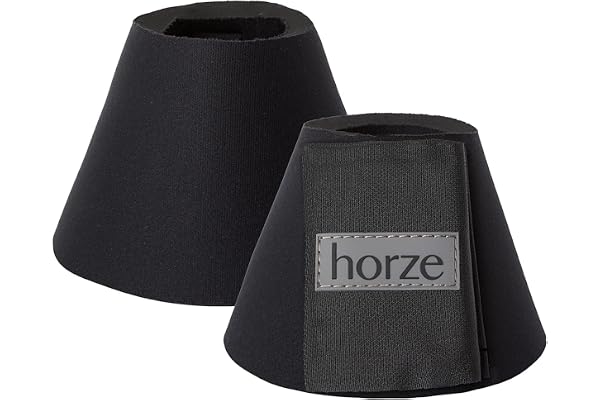 HORZE Cloches pour Chevaux ProBell | Toutes Les Tailles, Noir, XL