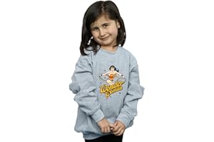 ABSOLUTE CULT DC Comics Fille Wonder Woman Stars Sweat-Shirt