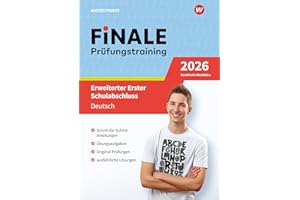 FiNALE Prüfungstraining Erweiterter Erster Schulabschluss Nordrhein-Westfalen: Deutsch 2026 Arbeitsbuch mit Lösungsheft