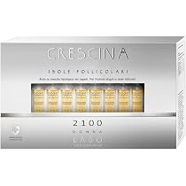 Labo Crescina Haarwachstums-Behandlung 2100 – 40 Ampullen Für Damen, Mit Patentierten Wirkstoffen