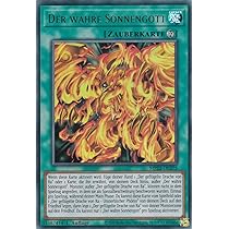 TCG - The True Sun God - Ultra Rare - German - 1st Edition - in a set with  Ultrapro Toploader