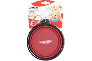 M-PETS Camon Ciotola da Viaggio in Silicone 750 ML. / Ø 14,8 CM.
