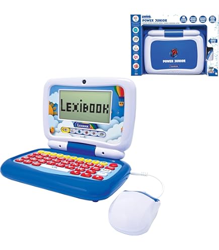 LEXiBOOK LAPTAB 10, Laptop Con Pantalla Táctil, Diseñada Para Toda La Familia, Contenido Educativo Y Divertido, Funciona Con Android™, Control Parental, Ultra Delgado Y Ligero, LT10EN
