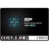Silicon Power SSD 2TB 3D NAND A55 SLC Cache Performance Boost 2.5 inch SATA III 7mm (0.28") Internal Solid State Drive