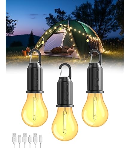 Targa Luminosa Lanterna LED Ricaricabile USB – Torcia Da Campeggio, Luce Emergenza, Impermeabile IP44, Con Pannello Solare Lanterna Solare Con Batterie - Foto 4