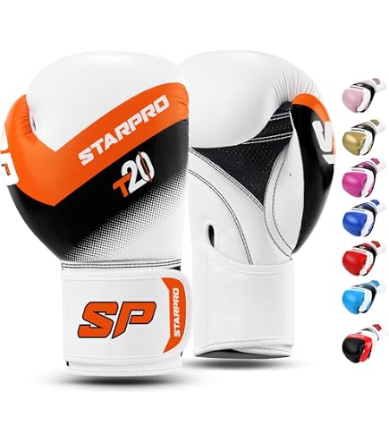 Sous-Gants Bande De Boxe Starpro Gel Hook & Loop - Protection Poings Et Poignets - Noir L/XL