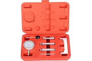 ‎ALEAWOL aleawol 7-teiliges Förderbeginn Einstellwerkzeug Einspritzpumpen Messuhr Diesel-Einspritzpumpen-Timing Statischer Regler-Adapter für Turbodieselmotoren T4 T3 Autoreparatur