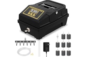 AQQA Pompe à air pour aquarium