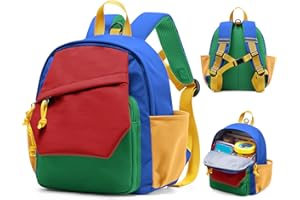 kibachev Mochila Infantil Niña/Niño Mochila Guarderia 8/10L, Mochila Preescolar 2/3-5 Años, Mochila Pequeña