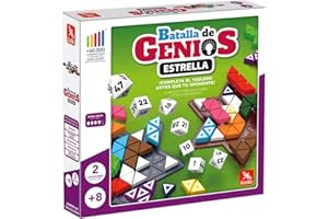 Ludilo - Batalla De Genios Stars | Juegos De Mesa Niños 8 Años O Más | Rompecabezas Niños Infantiles | Juego De Mesa para 2 | Juegos Educativos 8 años